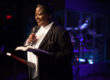 Black female pastor