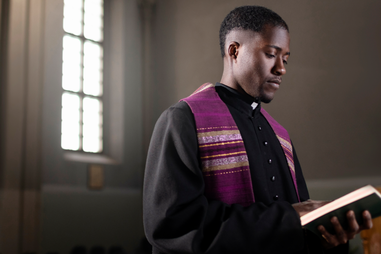 Black pastor
